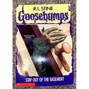 Goosebumps R.L. Stine Stay Out Of The Basement Horror Chapter Book #2 1992